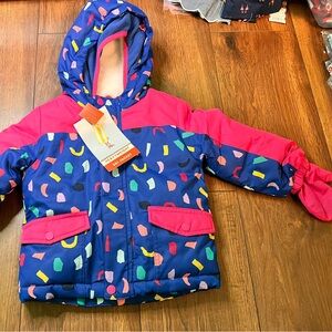 Cat & Jack Colorful Kids Puffer Jacket